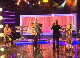 Учениците Драган Костадинов и Лина Костадинова oд ООУ Гоце Делчев- Штип, гости во емисијата Фолк Парада