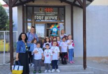 Посета на библиотеката по повод Детската недела.